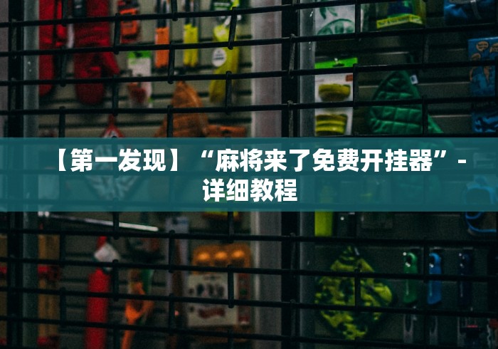 【第一发现】“麻将来了免费开挂器”-详细教程