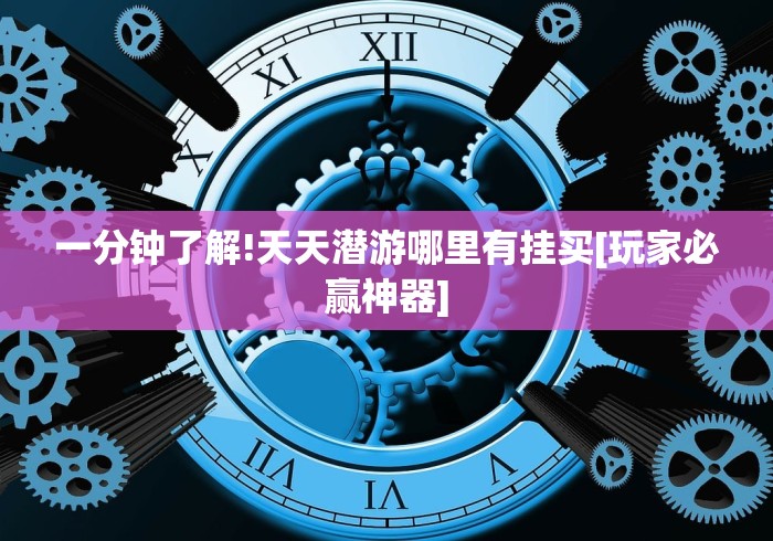 一分钟了解!天天潜游哪里有挂买[玩家必赢神器]