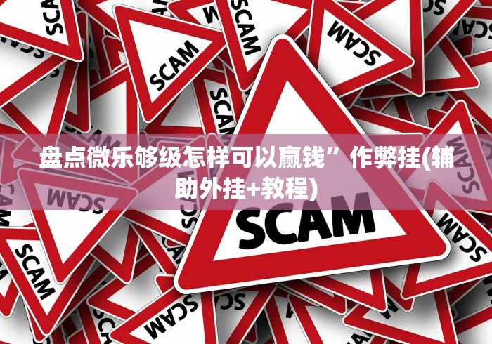 盘点微乐够级怎样可以赢钱”作弊挂(辅助外挂+教程)